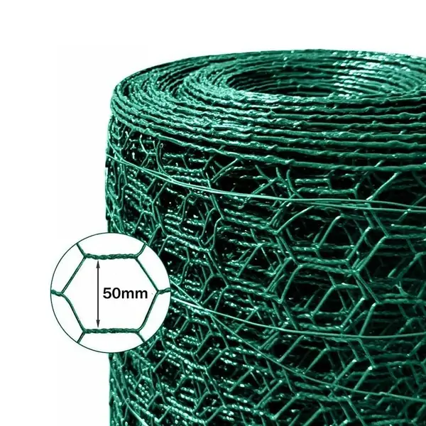 Pvc coated hexagonal wire mesh 1